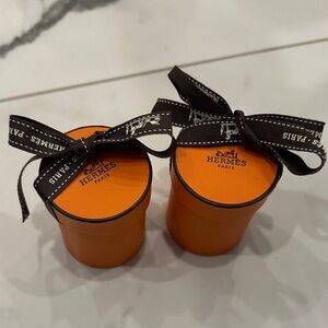 Hermès Twilly Boxes with Black Ribboning